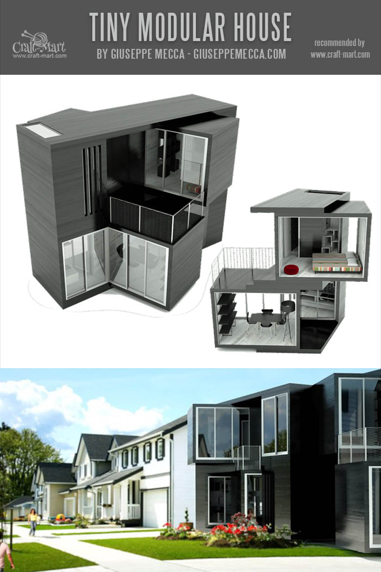 Tiny prefab house