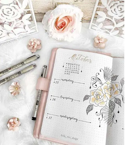 Fall Bullet Journal Examples for Creative People - Craft-Mart