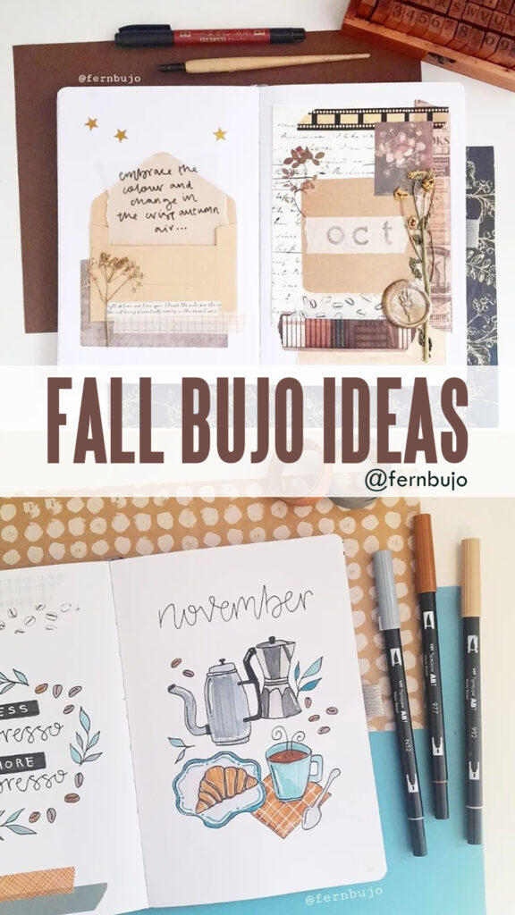 fall BUJO ideas and doodles