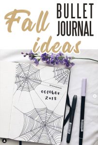 Fall bullet journal examples and ideas - fall doodles #fallbujo #bulletjournal