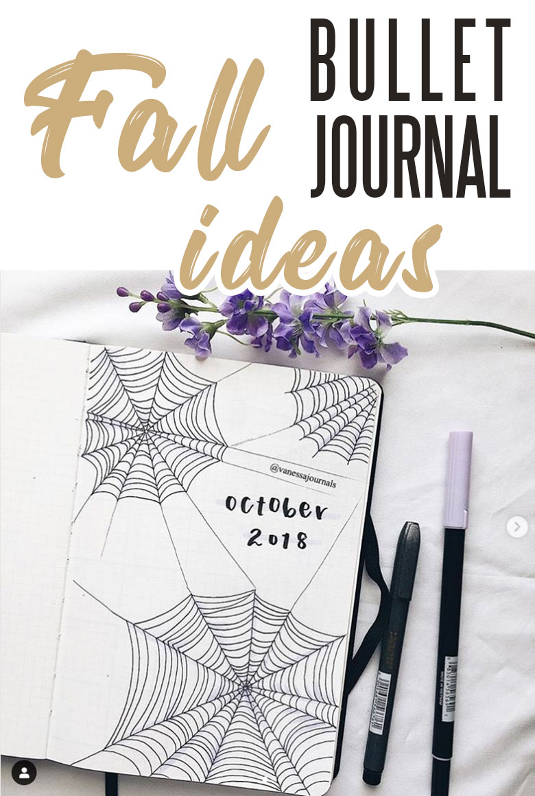 Fall bullet journal page ideas - fall doodles #fallbujo #bulletjournal 
