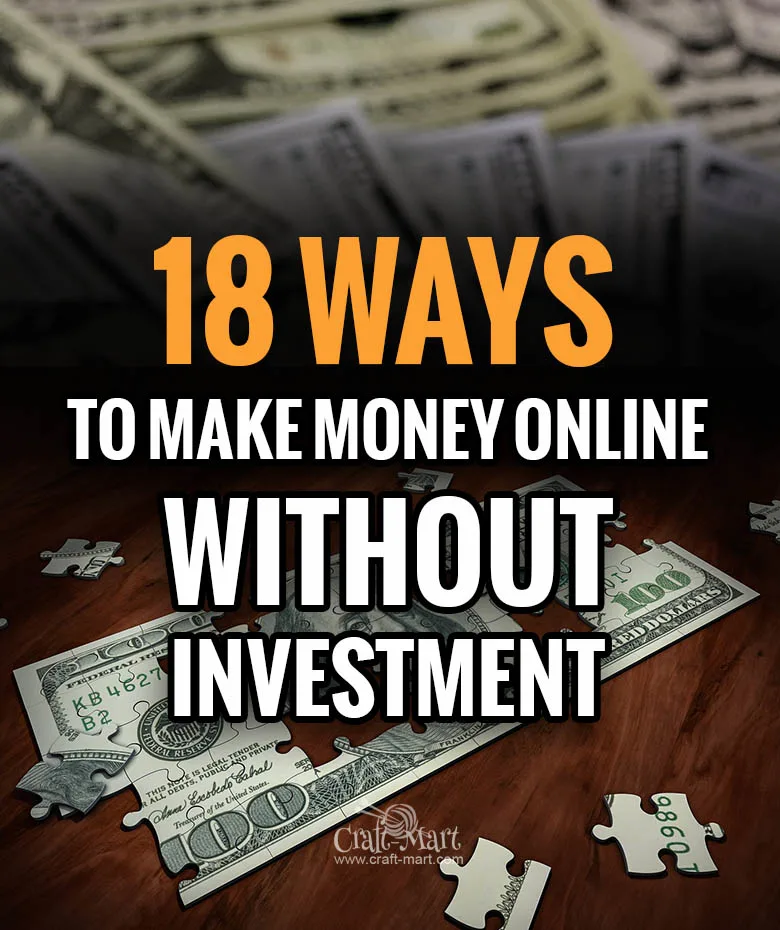 How to make money online without paying anything