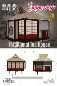 110 japanese  tea  house  plans  3 Craft Mart