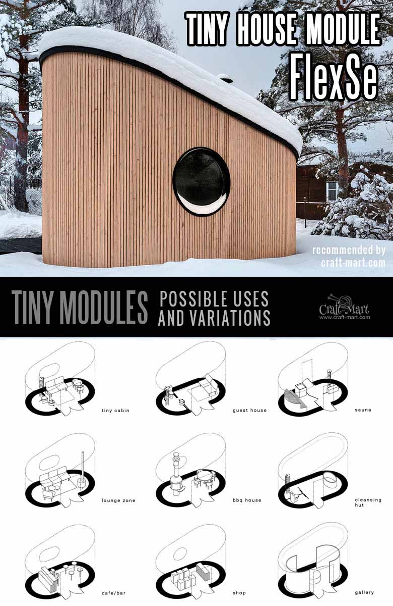 multi-purpose modular tiny home