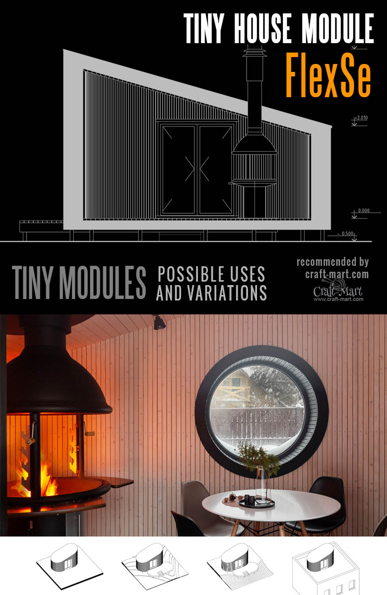 multi-purpose modular tiny home