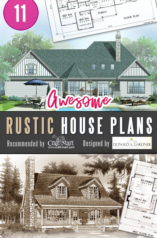 Featured image of post Modern Rustic Farmhouse House Plans : People love the rustic style of a farmhouse.