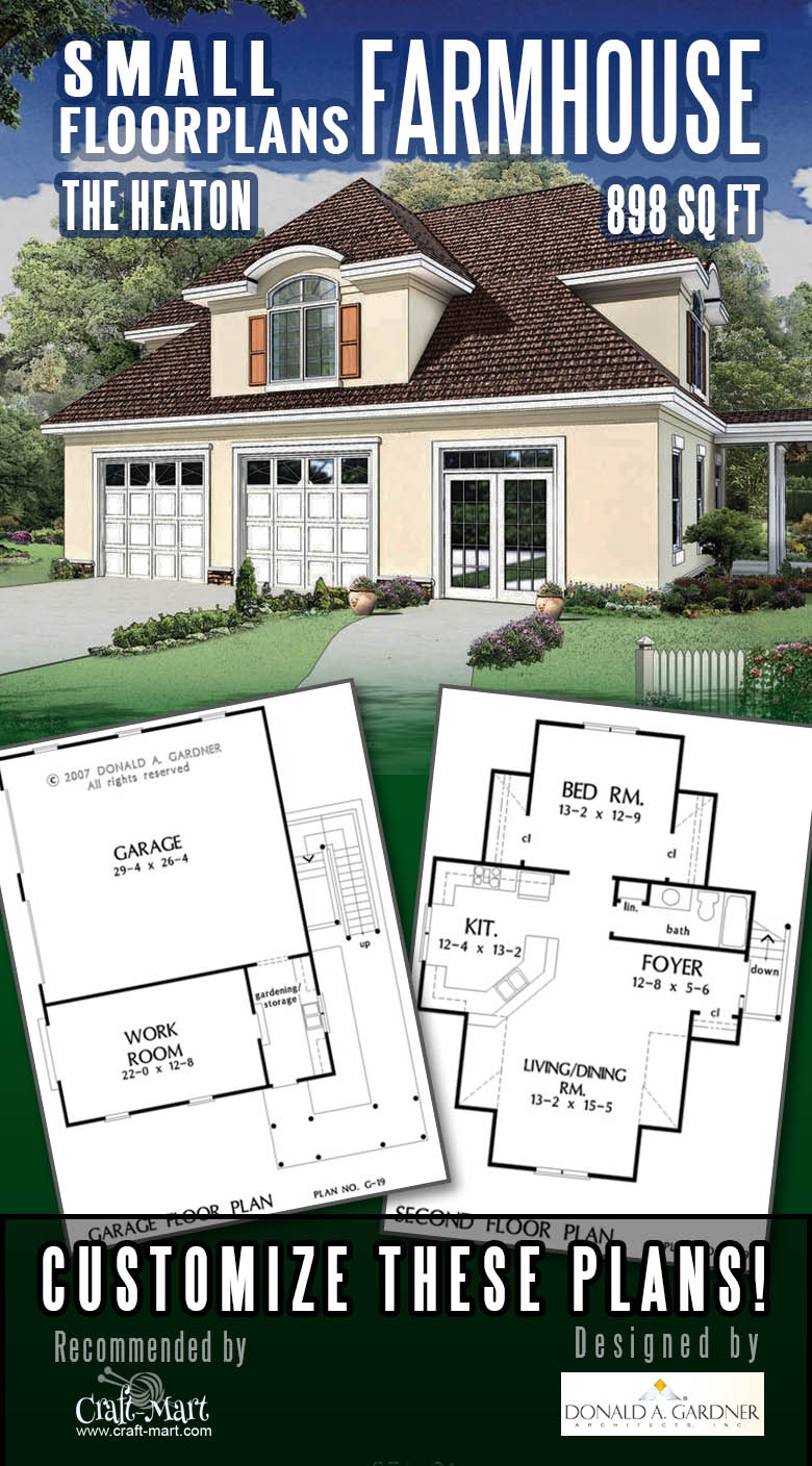 The Heaton Small Farmhouse Plan