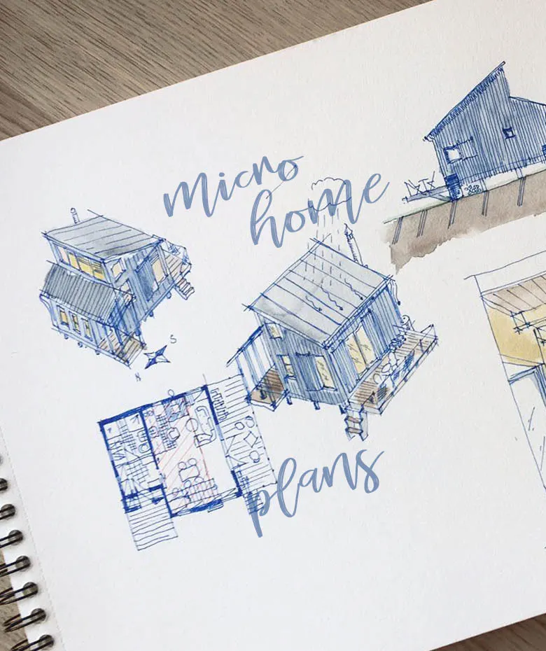 Adorable micro home plans and designs for fun weekend projects