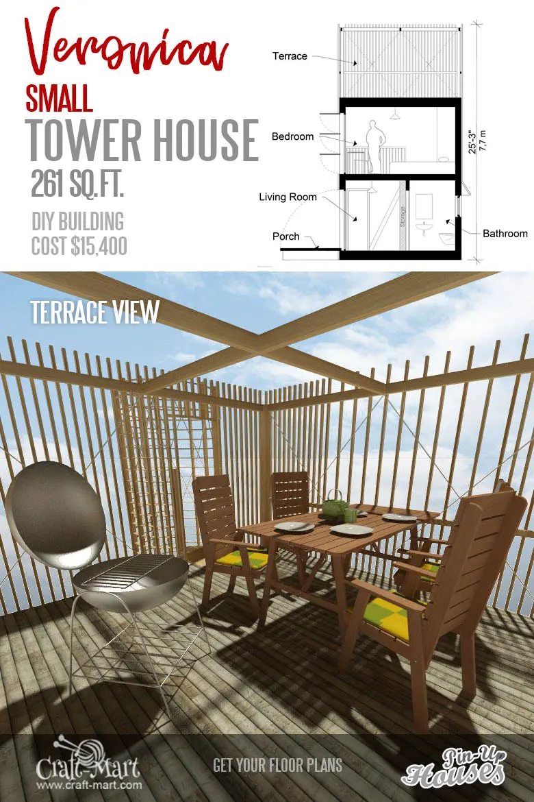 tiny house plans with patio