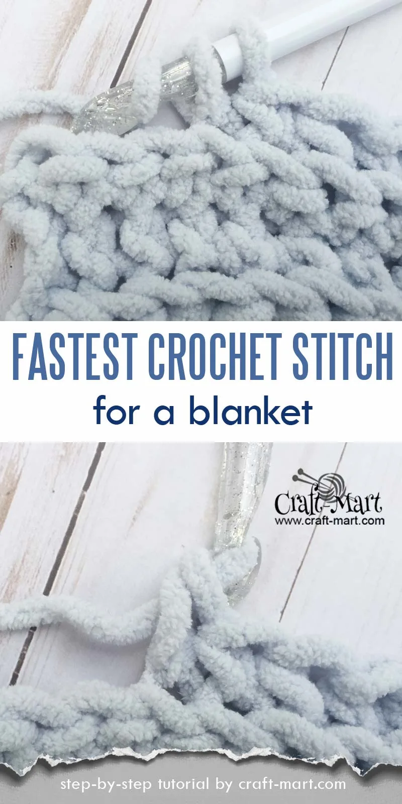 Fastest Crochet Stitch for a Blanket