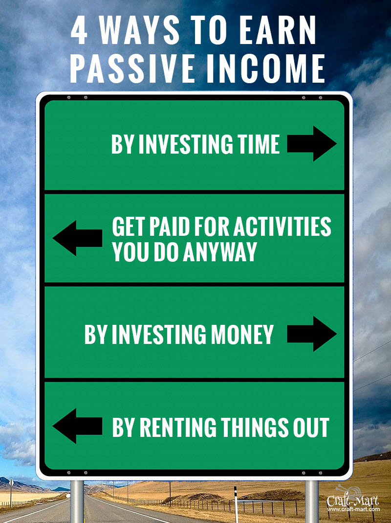 Passive Income For Artists - 7 Ways To Add It To Your Creative Business