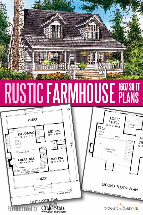 The Laurel Farmhouse Floor Plan