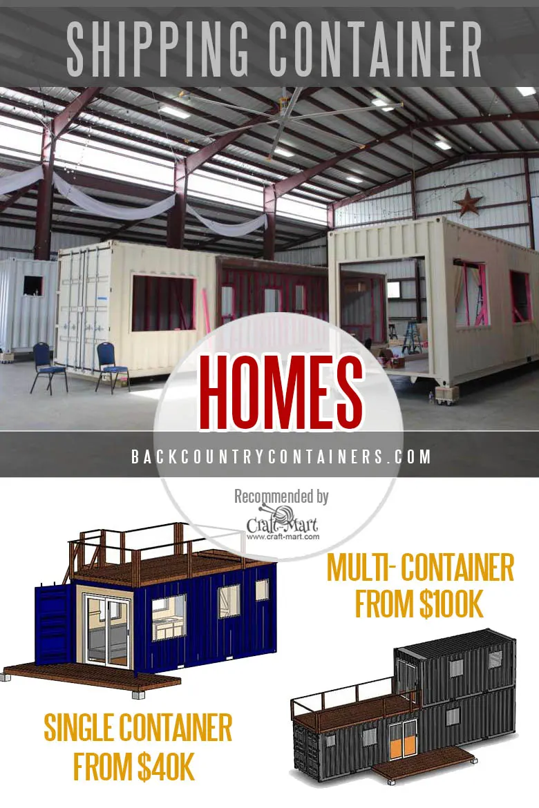 Backcountry Containers and homes - containerized homes from texas