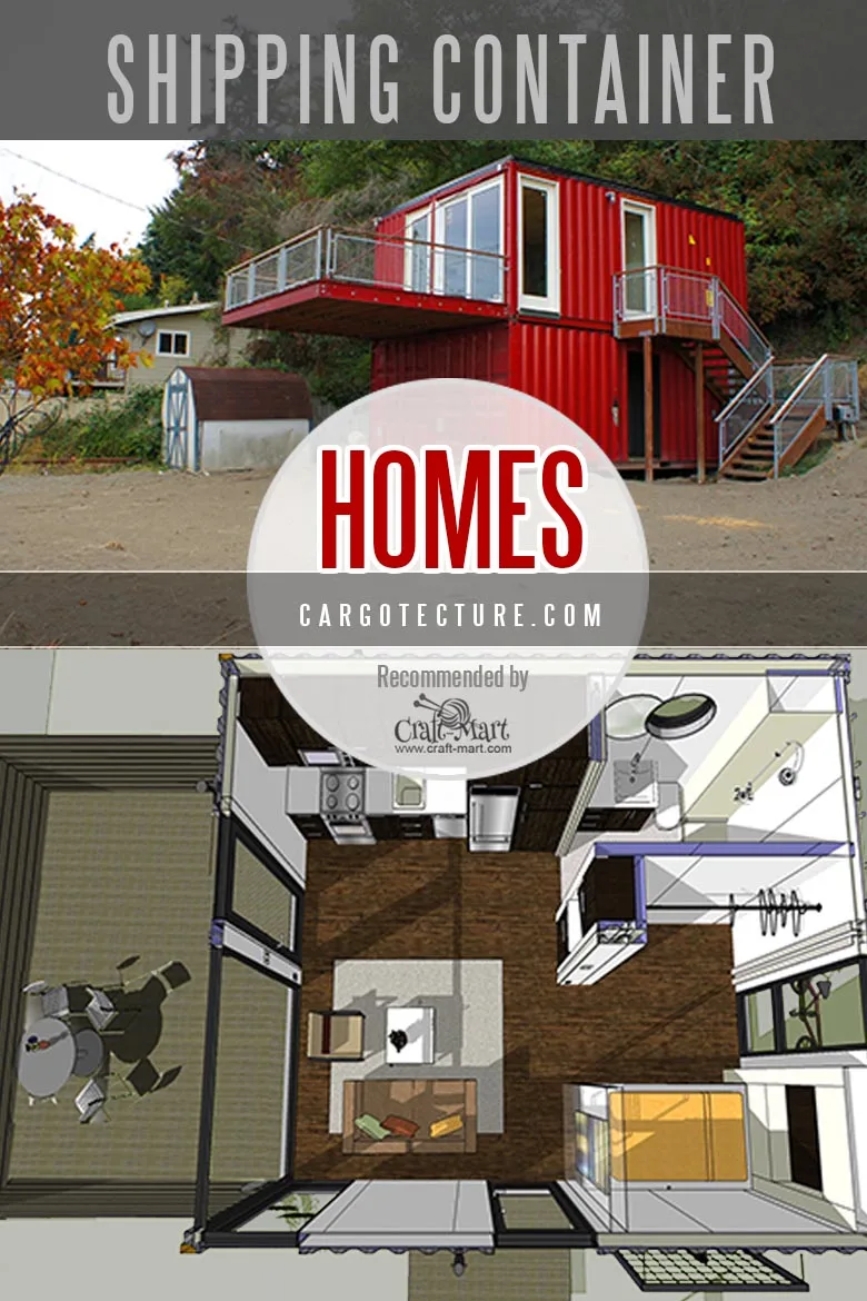 Shipping container homes by Cargotechture
