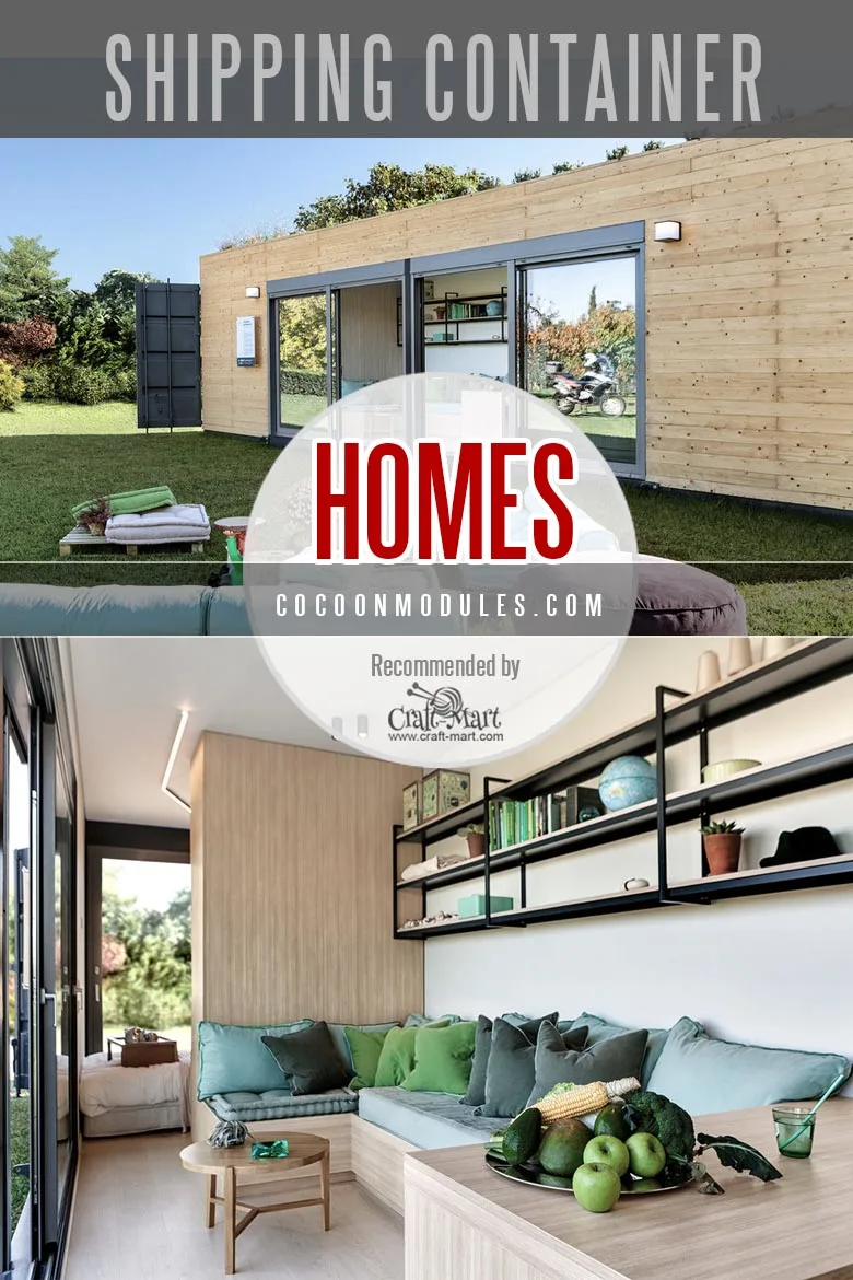 Shipping container home builder in Greece Cocoon Modules