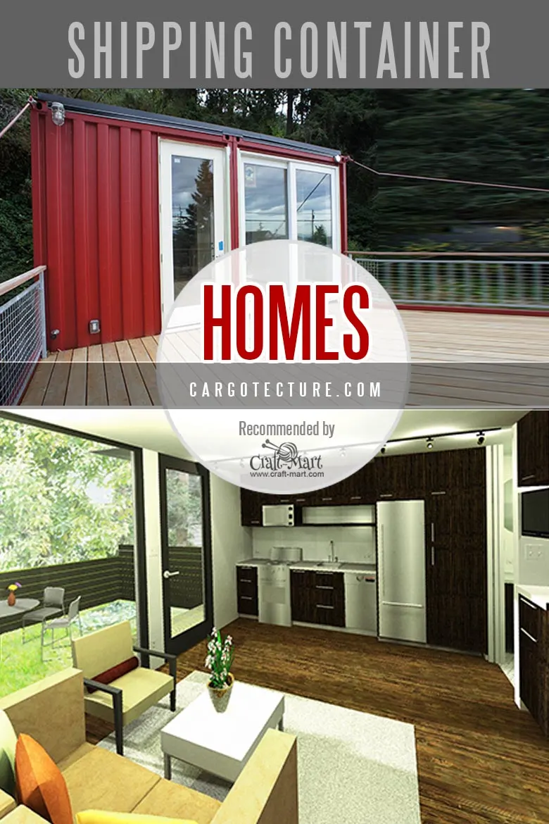 Shipping container homes by Cargotechture