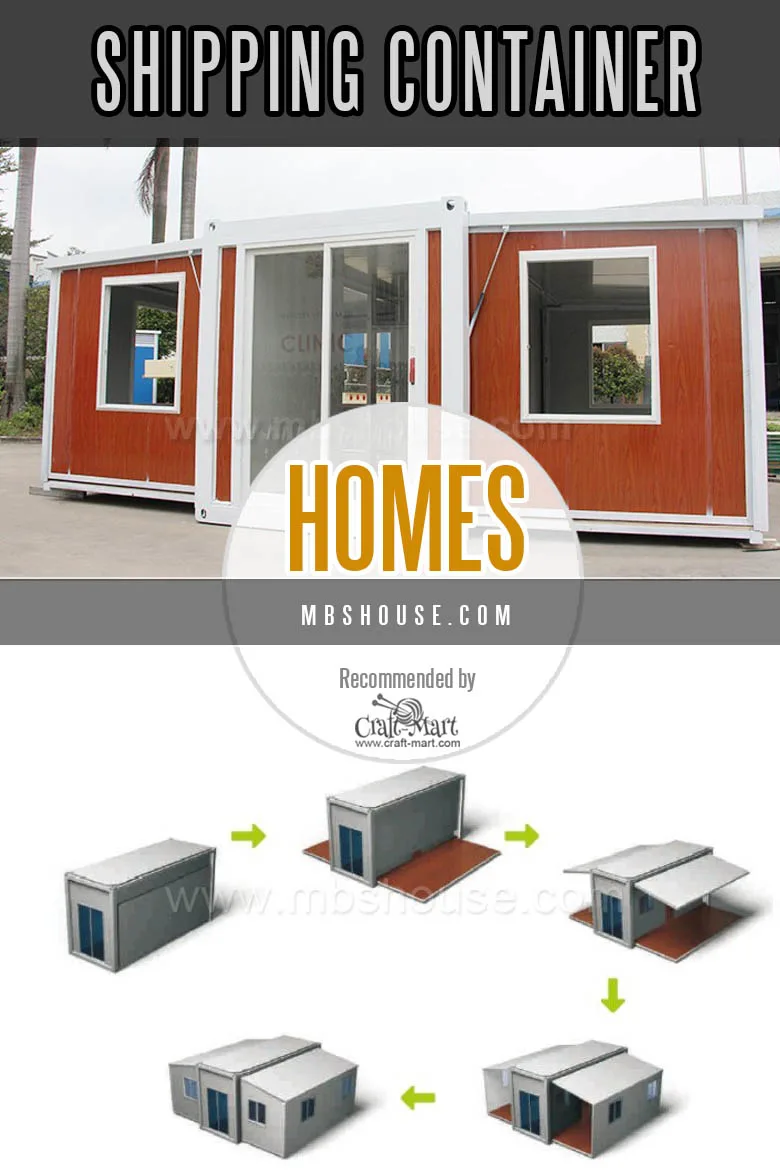 Expandable containerized homes from China