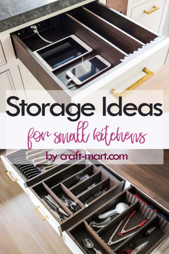 14 Clever Storage Ideas for Small Kitchens CraftMart