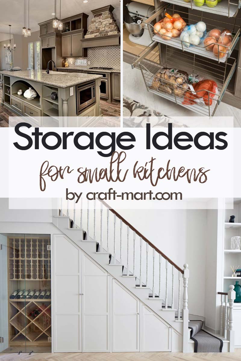 10 Clever Storage Hacks For Small Kitchens - HomeLane Blog