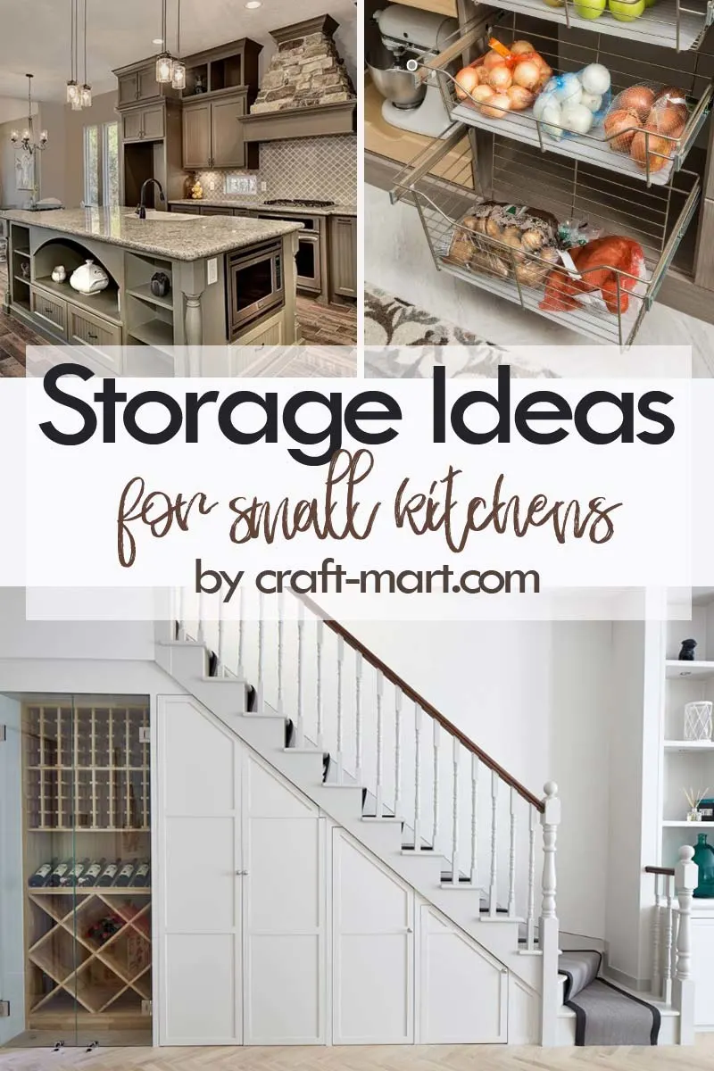 13 Brilliant Small Kitchen Storage Ideas (With Photos!)