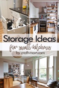 14 Clever Storage Ideas for Small Kitchens - Craft-Mart