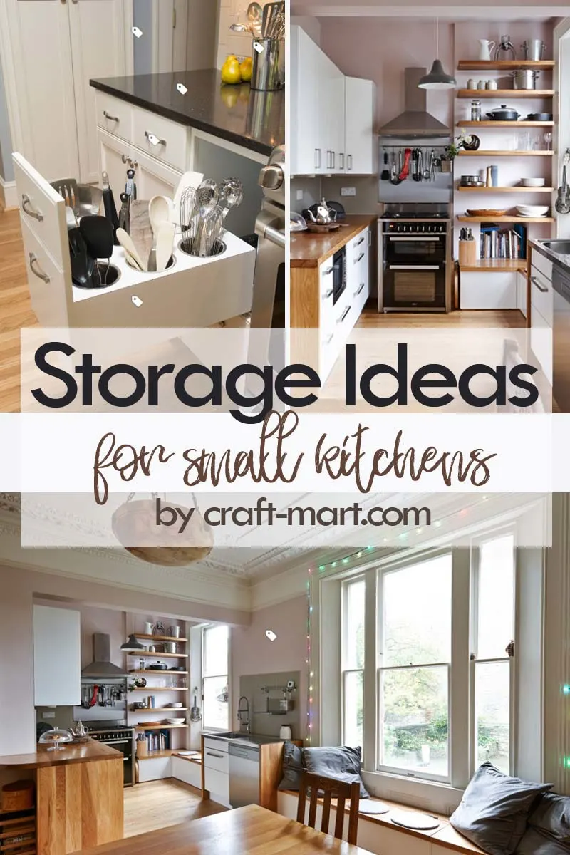 Ten Smart Kitchen Storage Ideas and DIY Projects, Thrifty Decor Chick