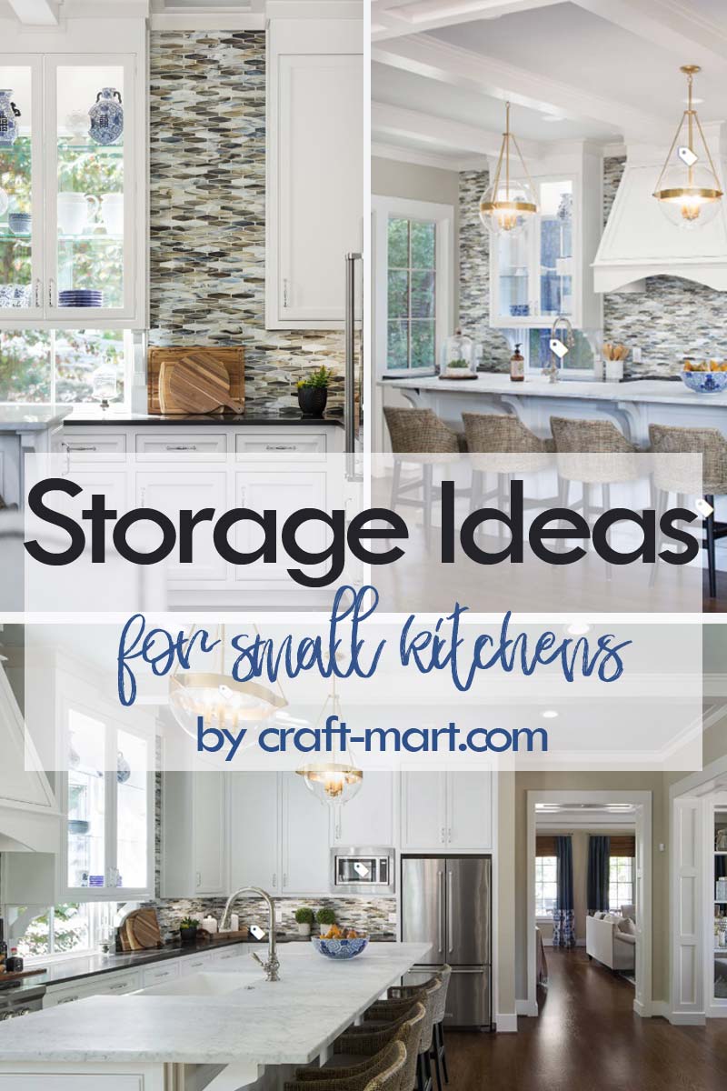 14 Clever Storage Ideas For Small Kitchens Craft Mart