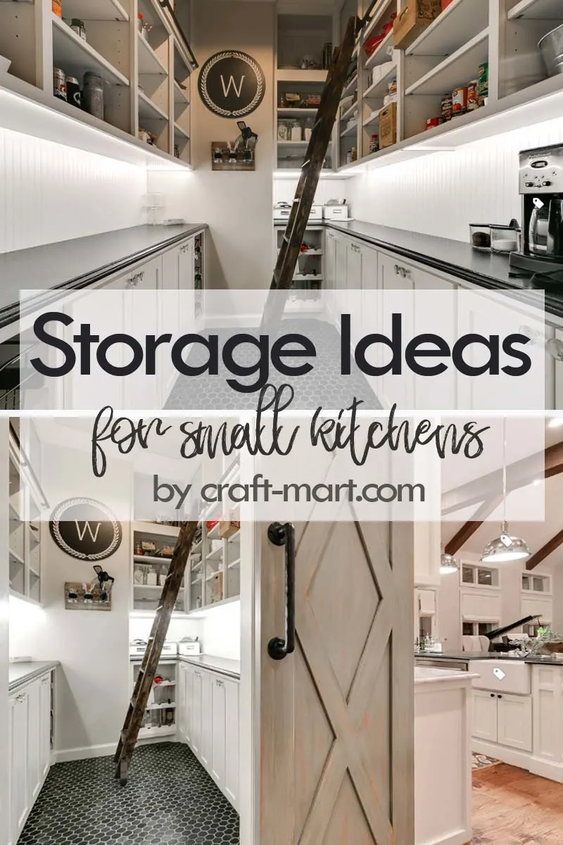 Go Vertical for Kitchen Storage