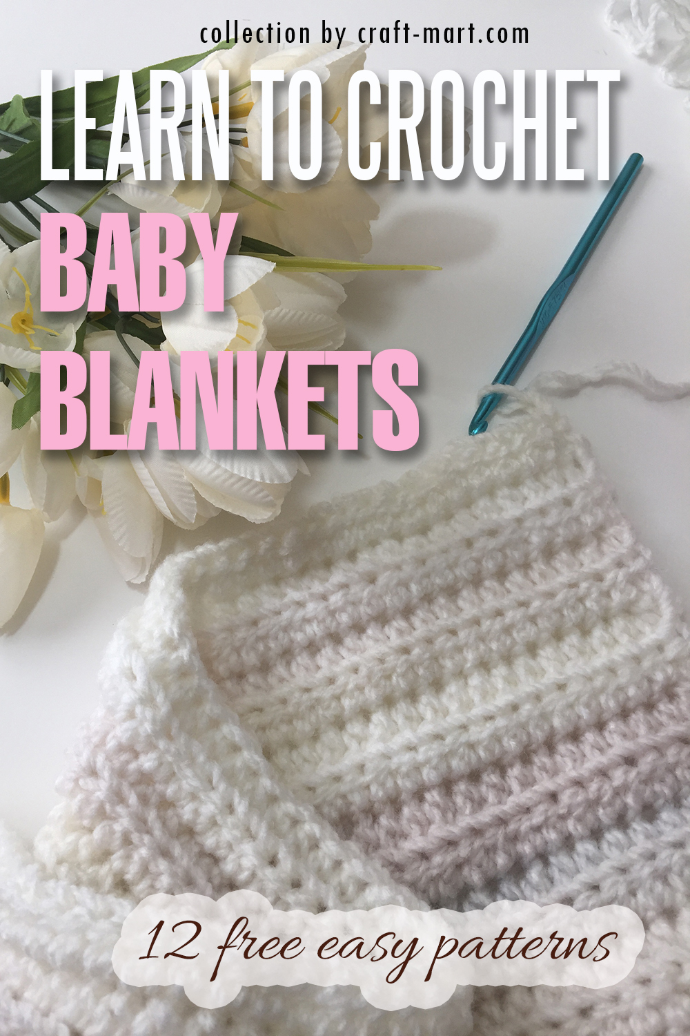 Craft and crochet baby blanket online pattern