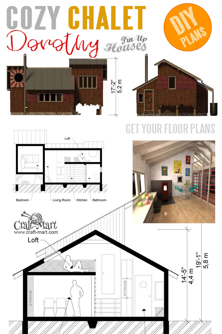 home plans with cost to build - Chalet Plans Dorothy
