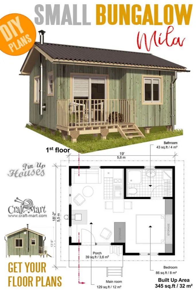Small Bungalow House Plans Mila