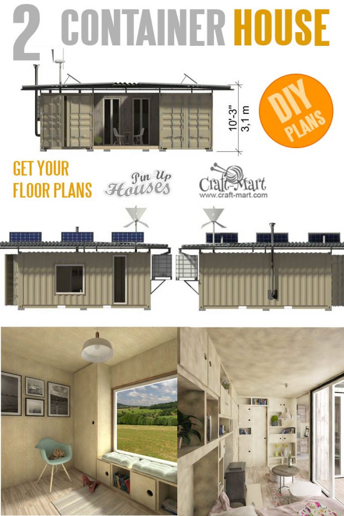 Two Container House Plans