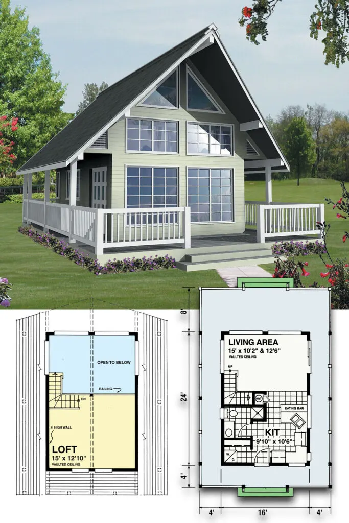27 Adorable Free Tiny House Floor Plans, The Cottage Company House Plans Free