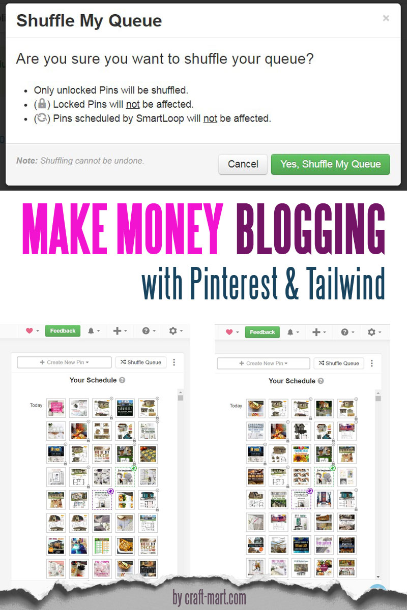 creative ways to make money blogging with Pinterest and Tailwind