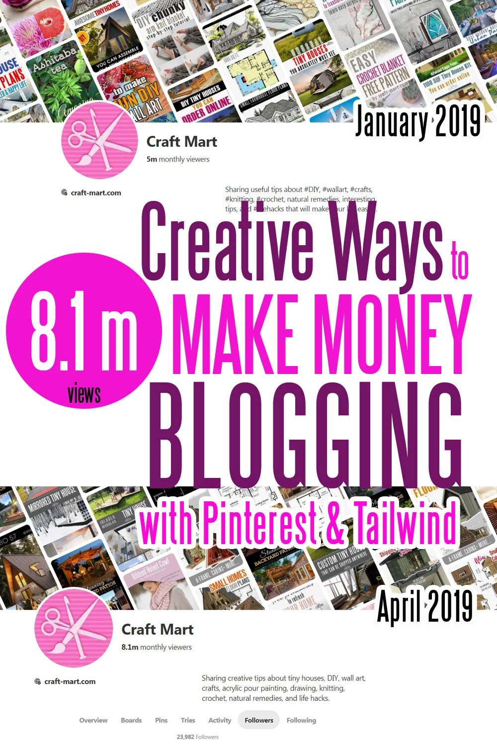 creative ways to make money online using Pinterest and Tailwind