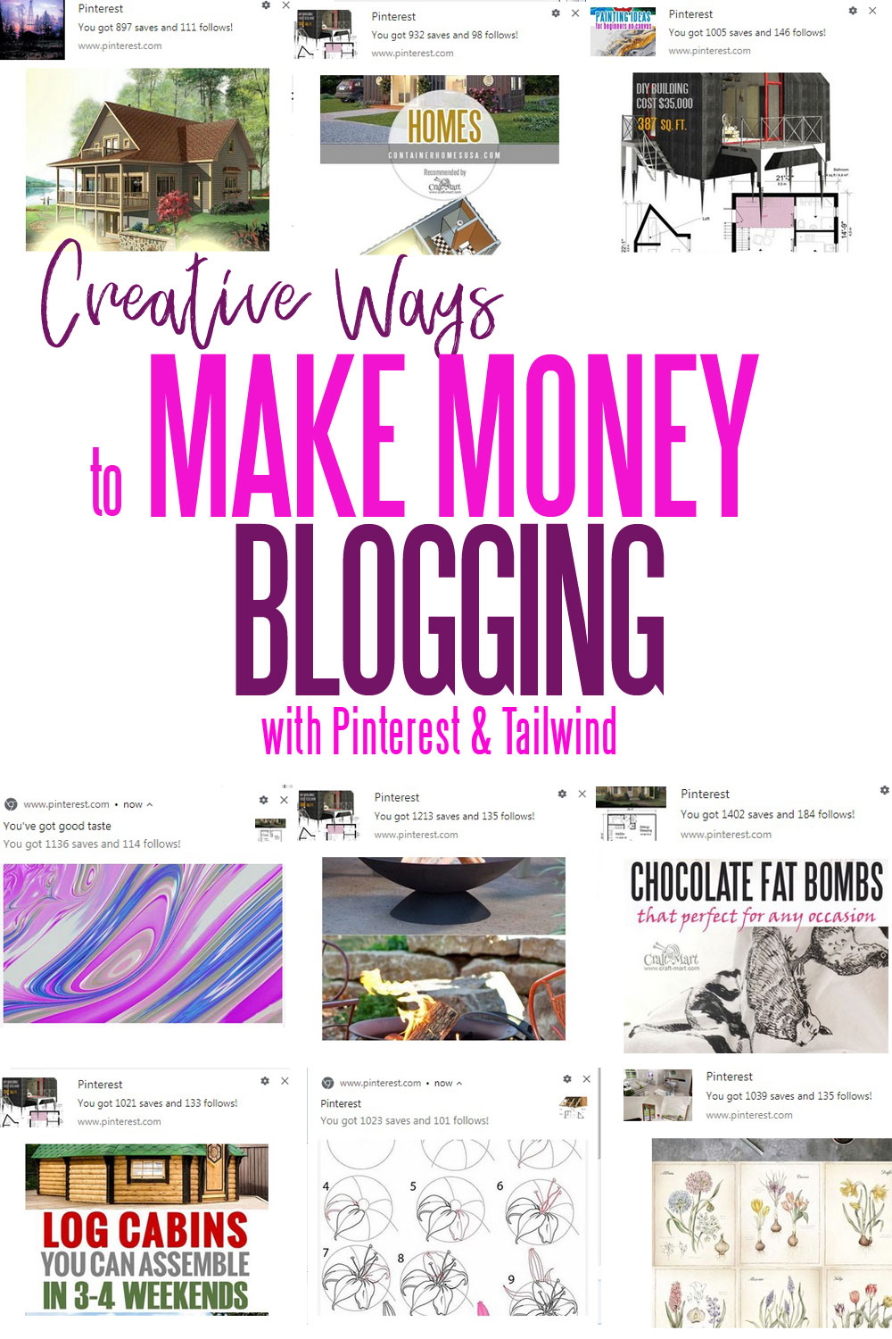 Creative Ways To Make Money Blogging With Pinterest And - 