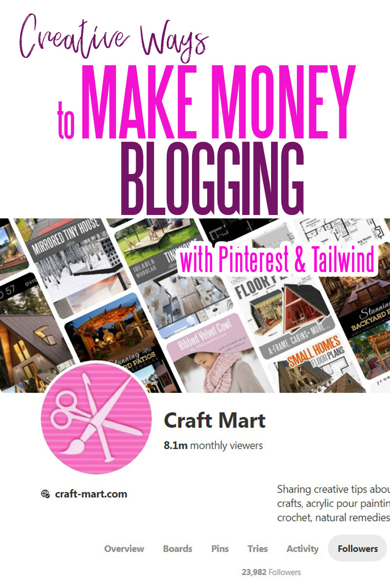 Creative ways to make money online from Pinterest traffic