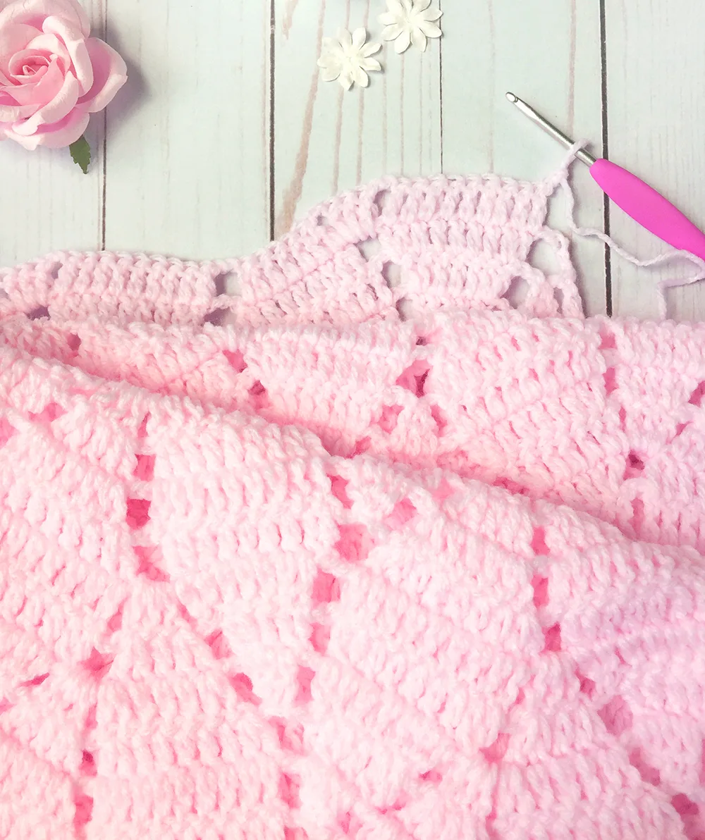 Crochet Baby Blanket - free pattern