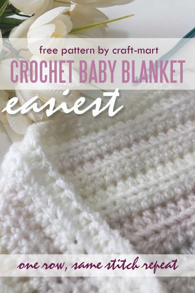 Half Double Crochet Blanket Tutorial