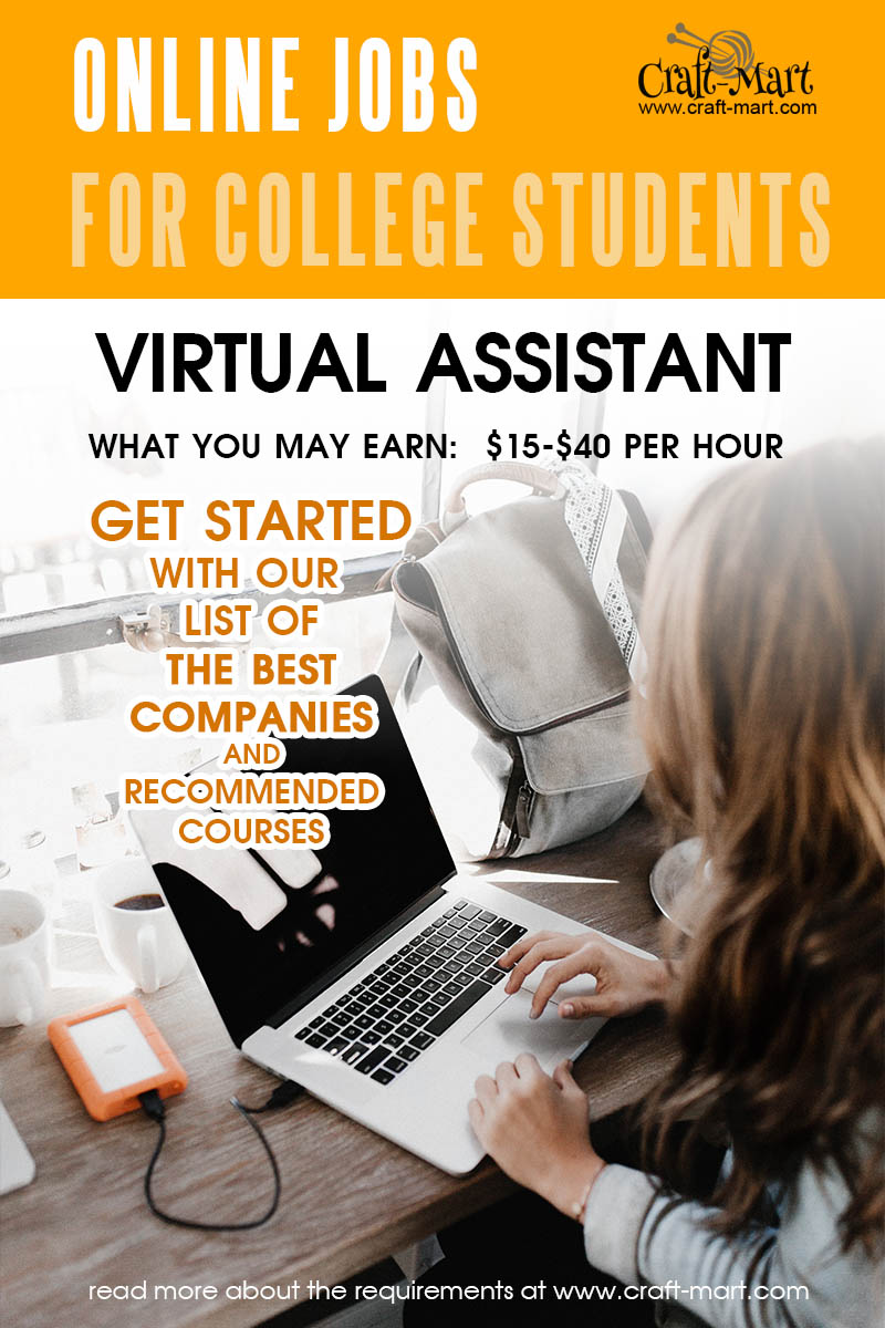 Virtual Assistant online jobs for college students