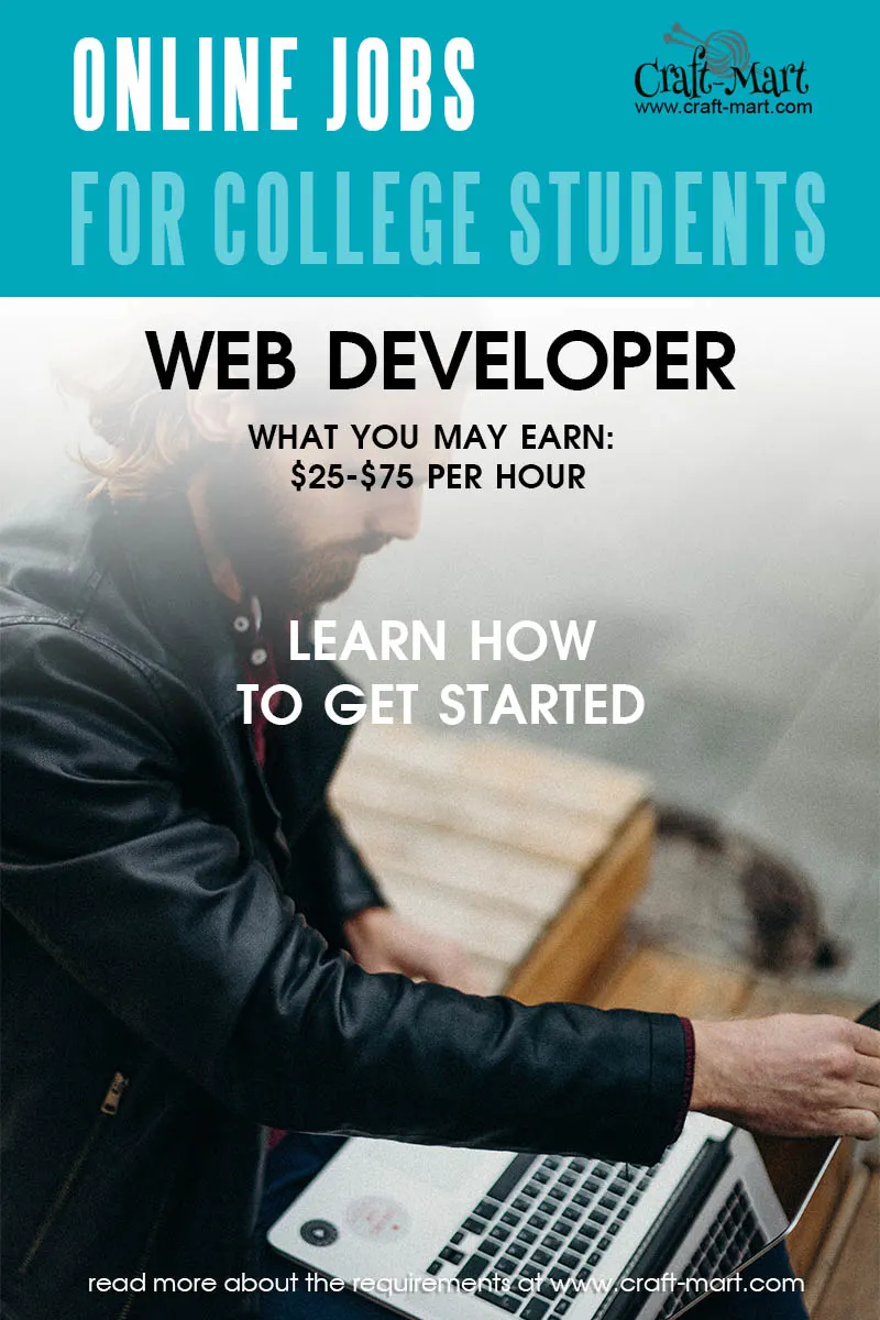 Web Developer online jobs for college students