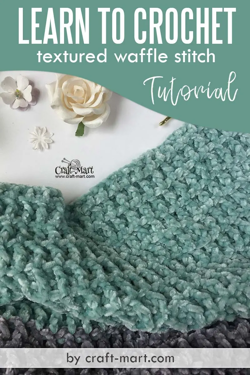 New crochet Bernat baby blanket yarn pattern - Monet - Craft-Mart