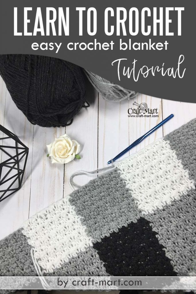 Easy Crochet Blanket Farmhouse Style CraftMart