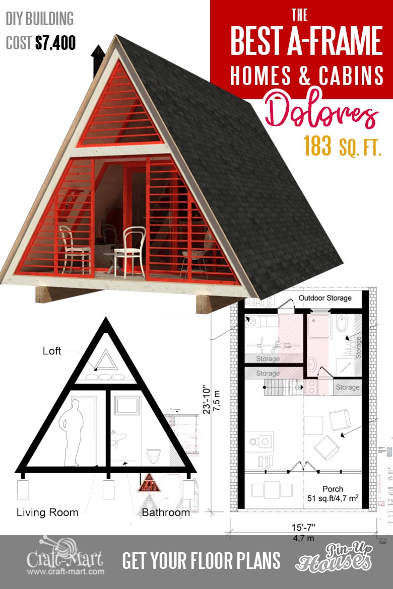 A Frame Cabin Floor Plans - Image to u