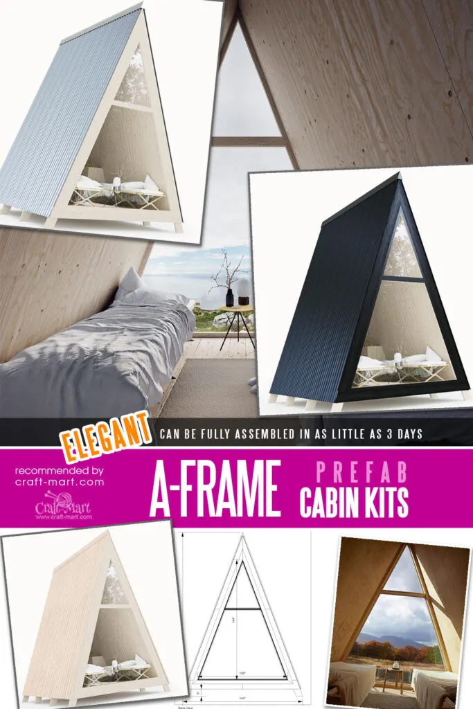 A-frame cabin kits
