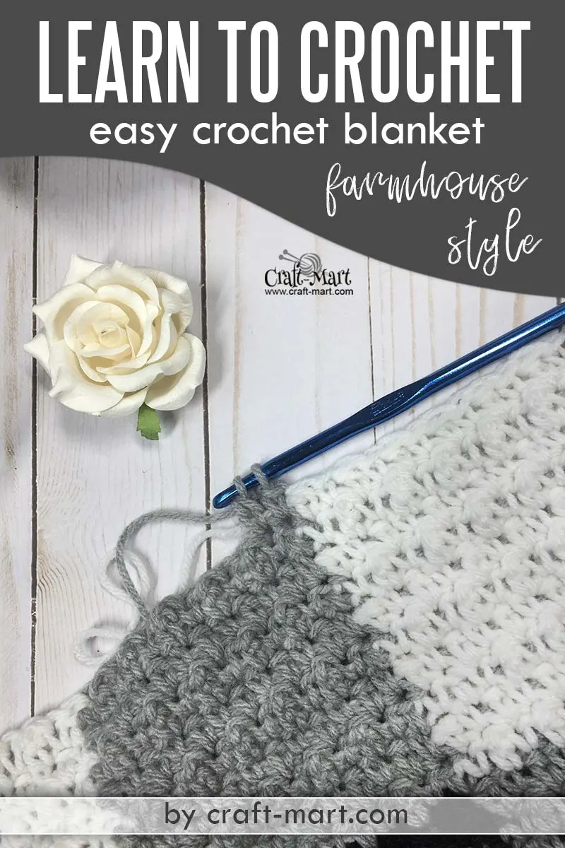 Crochet a Beautiful Farmhouse Blanket