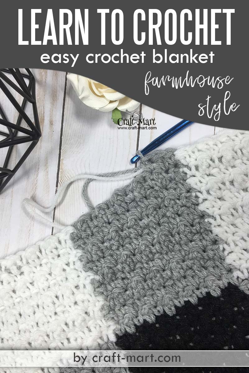 Crochet a Beautiful Farmhouse Blanket