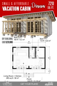 Small cabin plans Donna