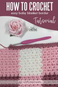 How To Crochet a Baby Blanket (free pattern) - Craft-Mart