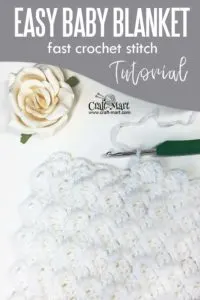 Easy crochet baby blanket - crochet baby blanket edging